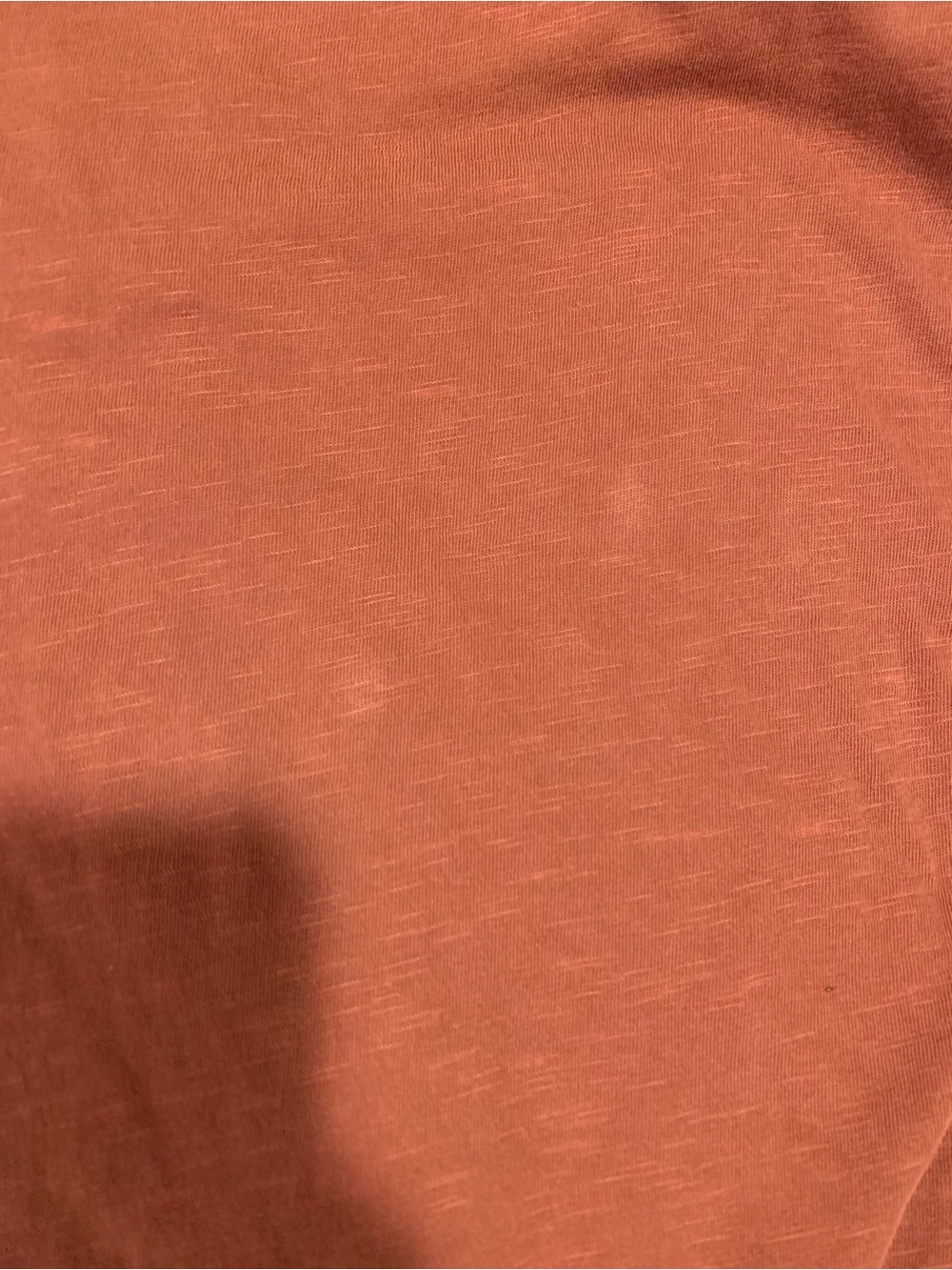 Toad&Co Primo Long Sleeve Henley 100% Organic Cotton Garment-Dyed Finish Rust XL - Picture 11 of 11
